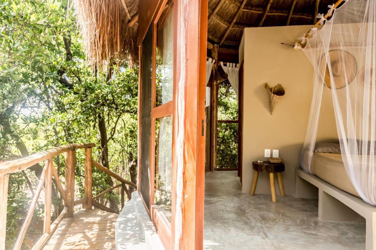 Mamasan Treehouses & Cabins Tulum Exteriér fotografie