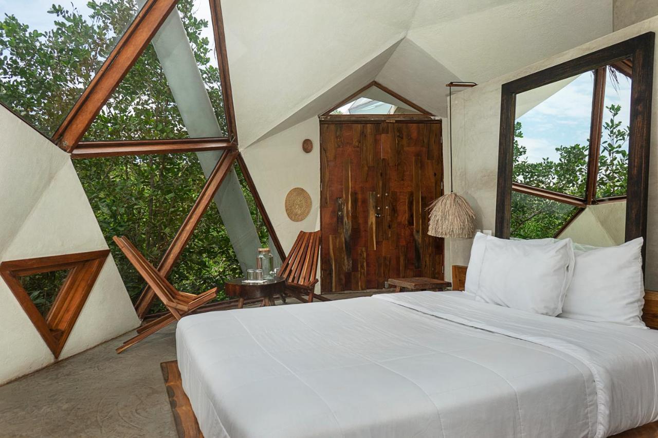 Mamasan Treehouses & Cabins Tulum Exteriér fotografie