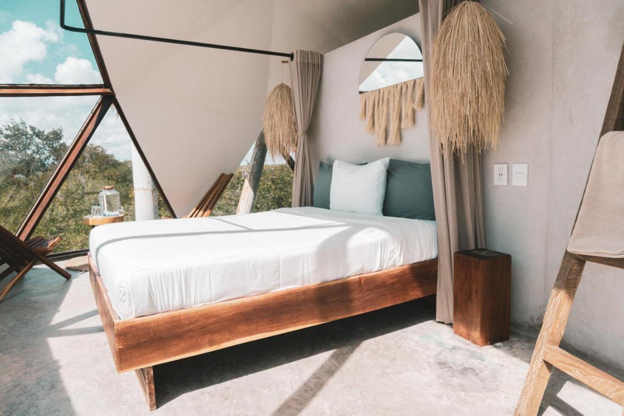 Mamasan Treehouses & Cabins Tulum Exteriér fotografie